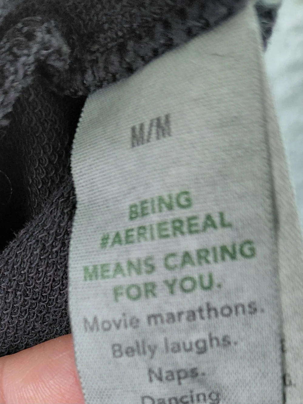 NWT Aerie Lounge Hoodie Peplum Hem Oversized Cozy Sweatshirt M - Picture 8 of 11